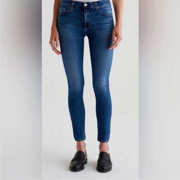 AG Adriano Goldschmied Ferrah Skinny Ankle Jeans - Size 27R - Picture 1 of 8